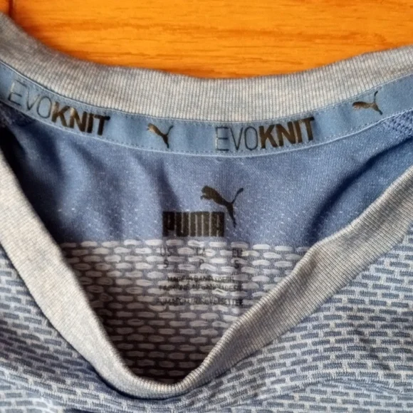 Puma Light Blue Performance Tee - Picture 3 of 6